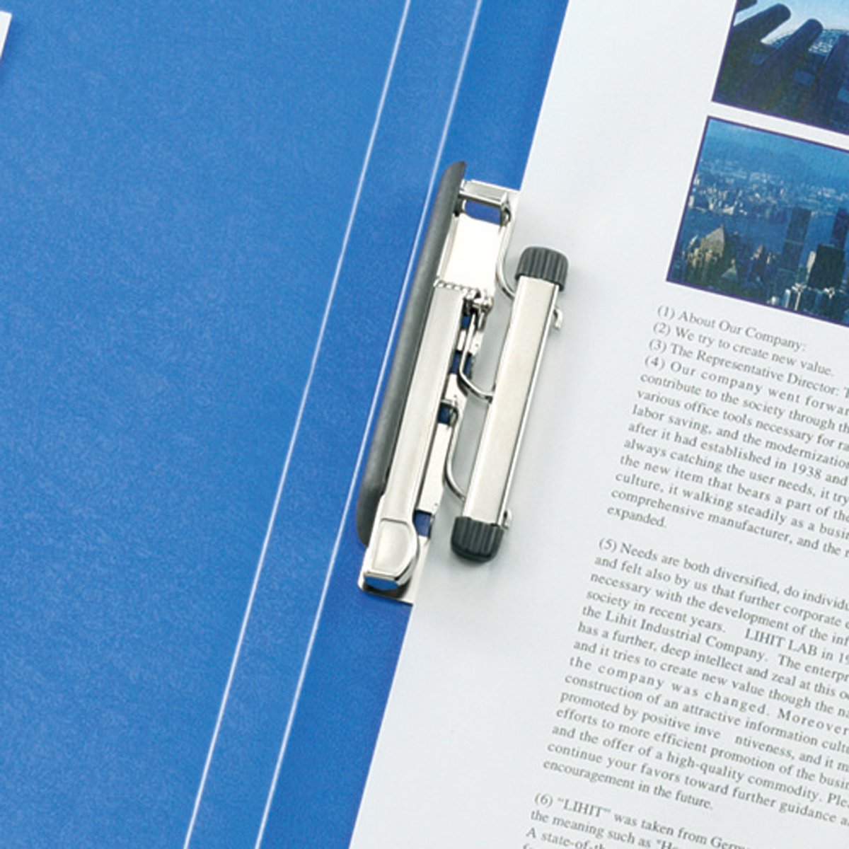 パンチレスファイルＺ式　青