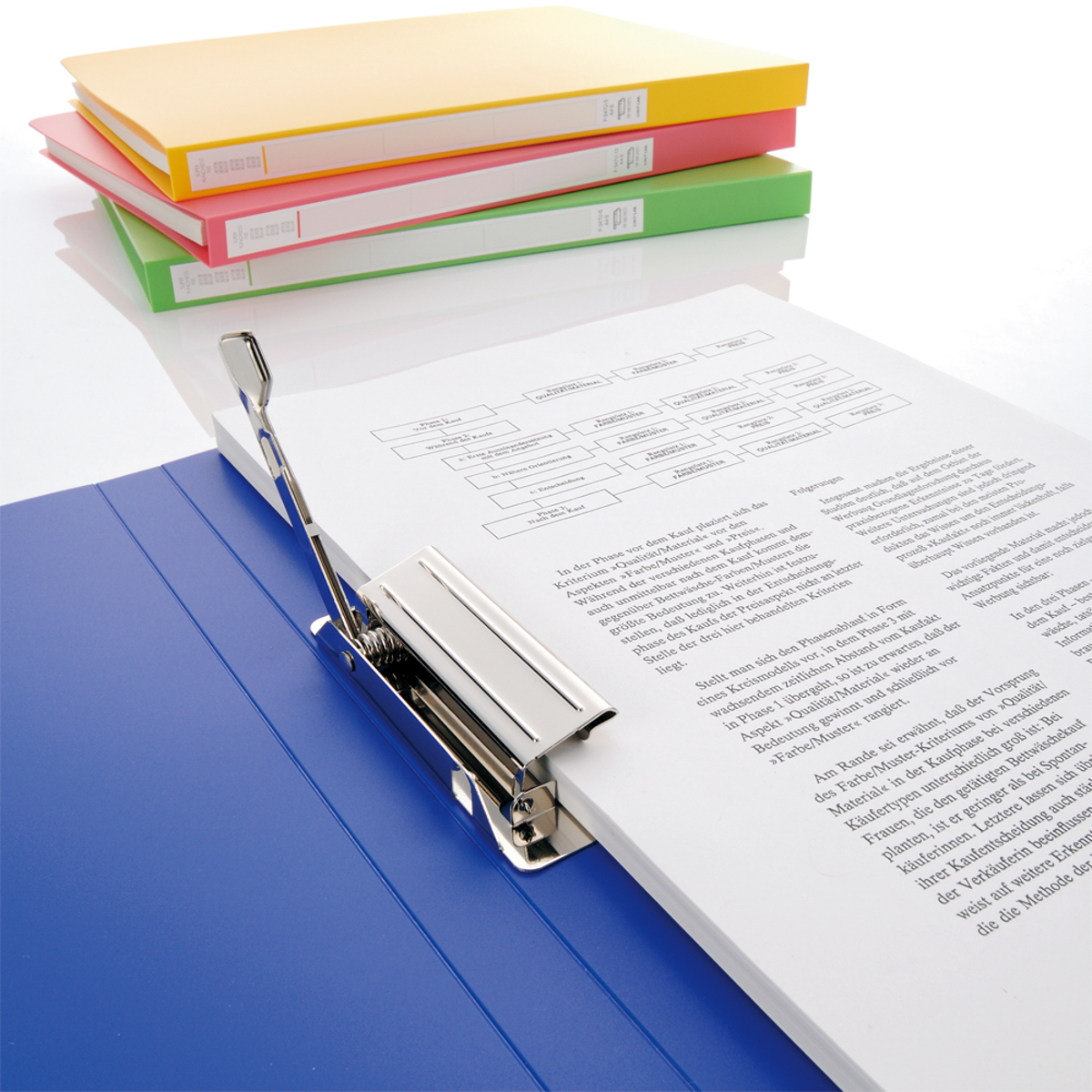 スーパーパンチレスファイル　ブルー