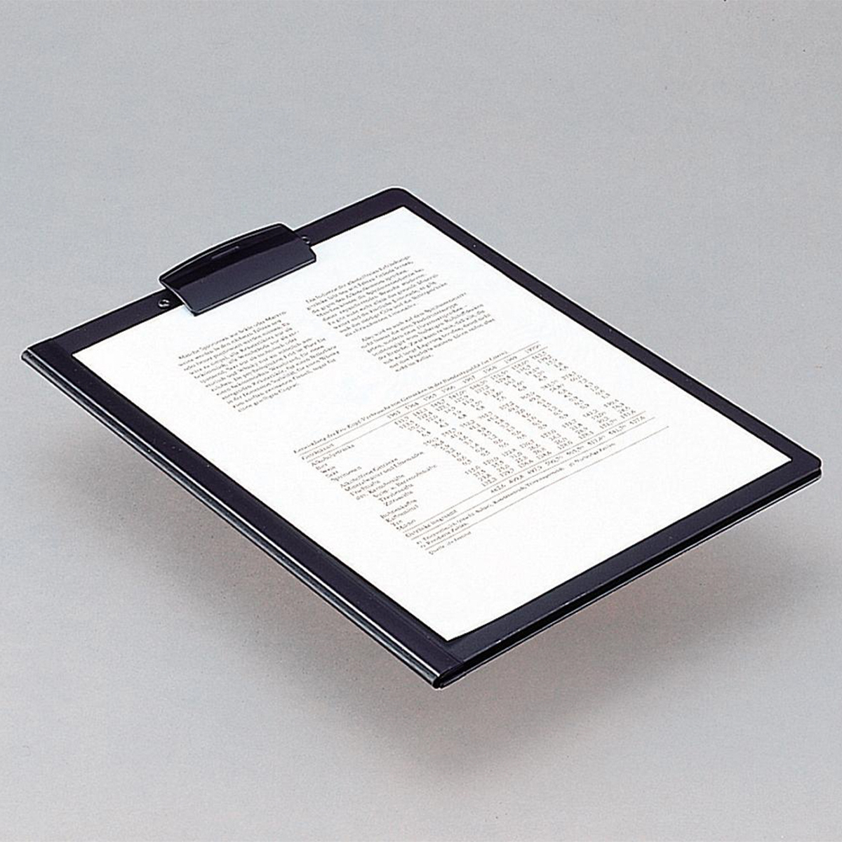 クリップファイル（不透明タイプ）　黒