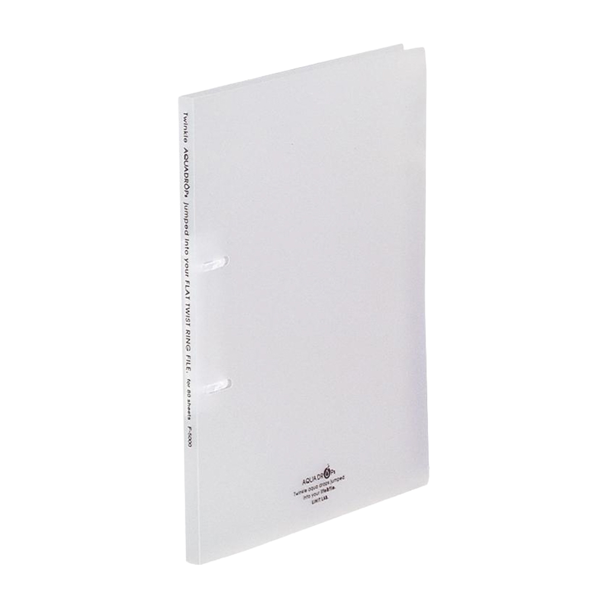 ＡＱＵＡ　ＤＲＯＰｓ　フラット・ツイストリングファイル　乳白