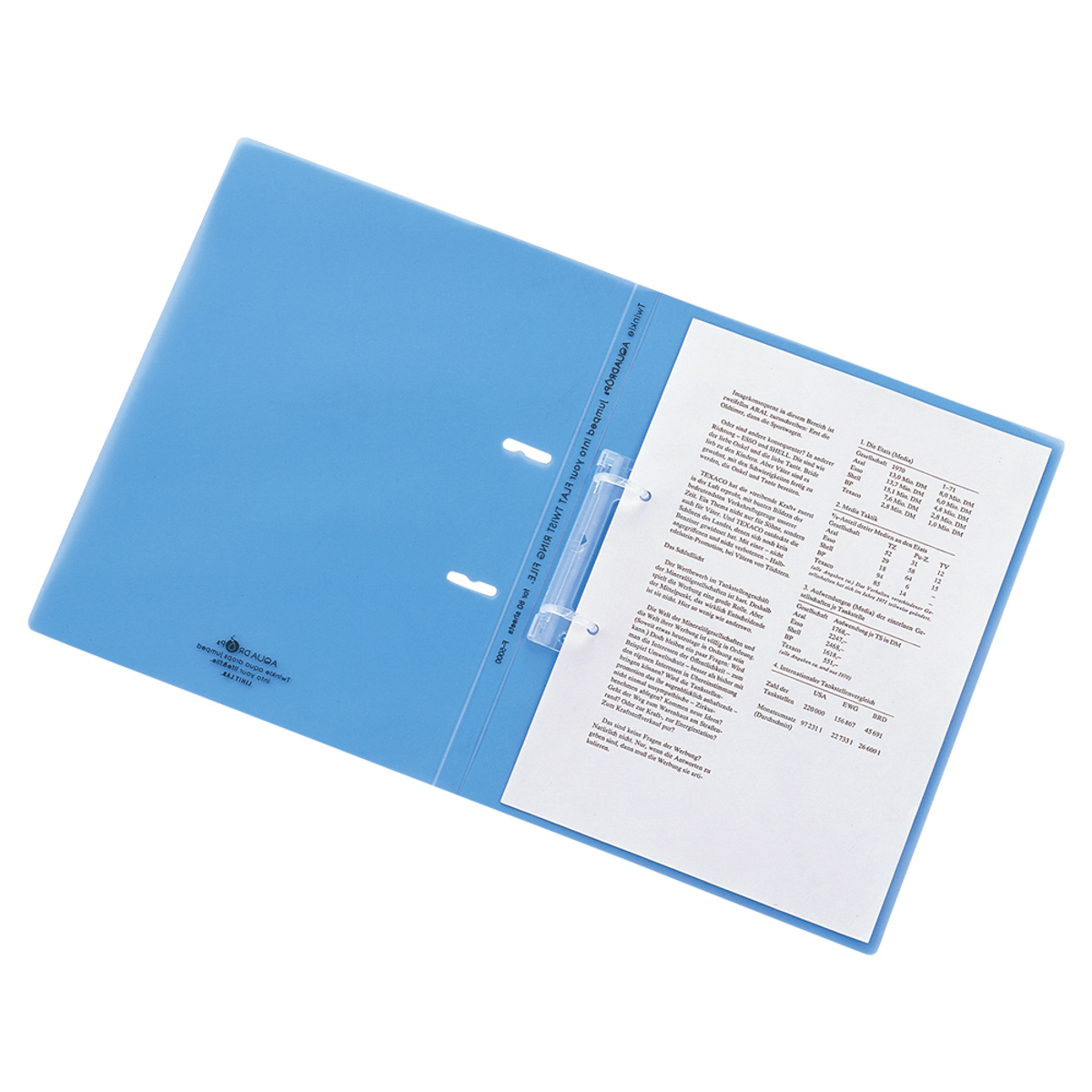 ＡＱＵＡ　ＤＲＯＰｓ　フラット・ツイストリングファイル　黄