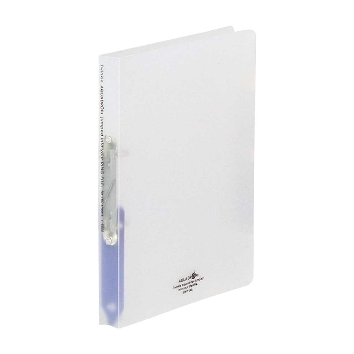 ＡＱＵＡ　ＤＲＯＰｓ　リングファイル＜ツイストリング＞　乳白