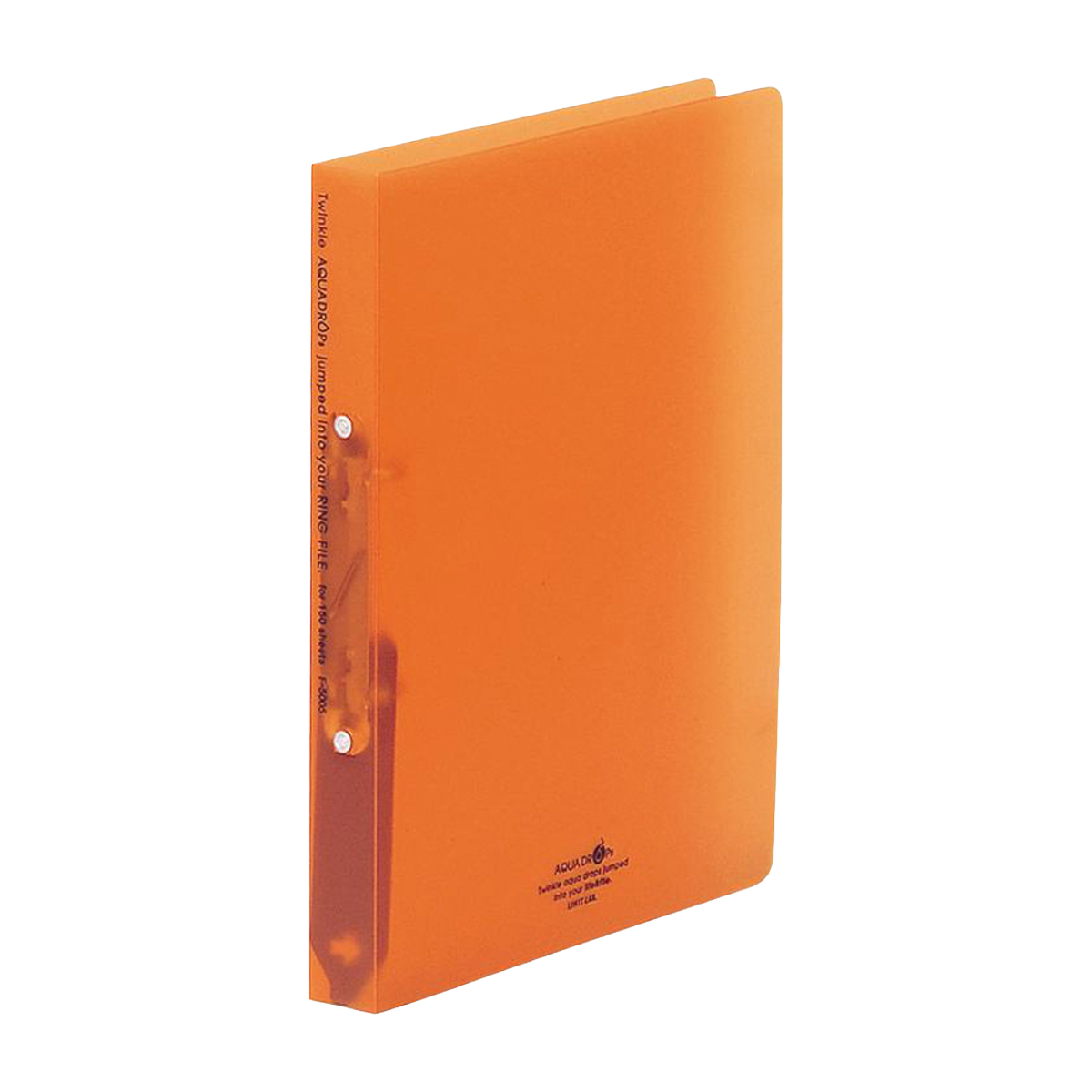 ＡＱＵＡ　ＤＲＯＰｓ　リングファイル＜ツイストリング＞　橙