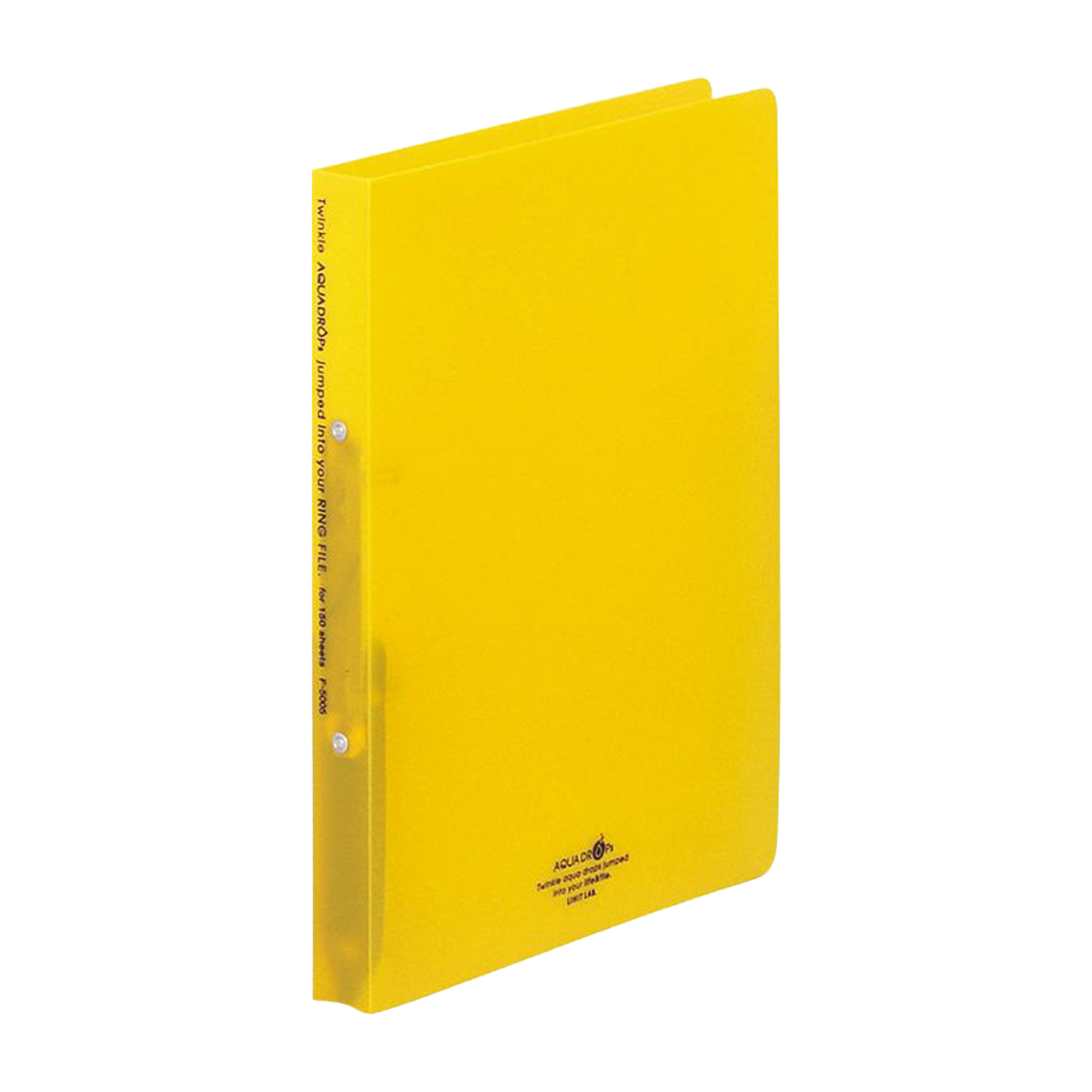 ＡＱＵＡ　ＤＲＯＰｓ　リングファイル＜ツイストリング＞　黄