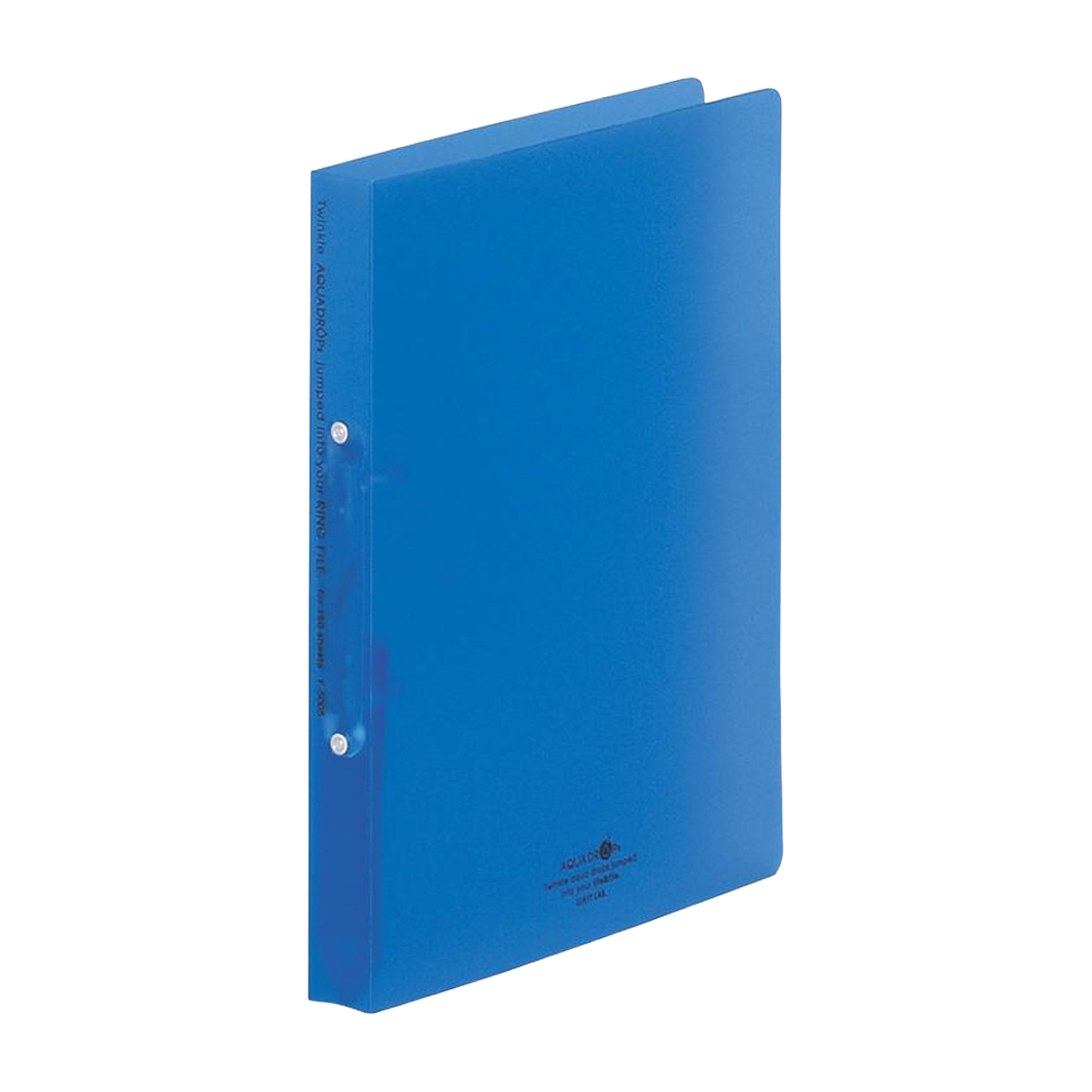 ＡＱＵＡ　ＤＲＯＰｓ　リングファイル＜ツイストリング＞　青