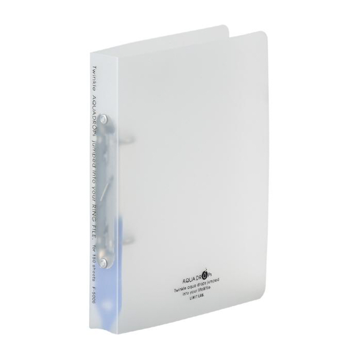 ＡＱＵＡ　ＤＲＯＰｓ　リングファイル＜ツイストリング＞　乳白