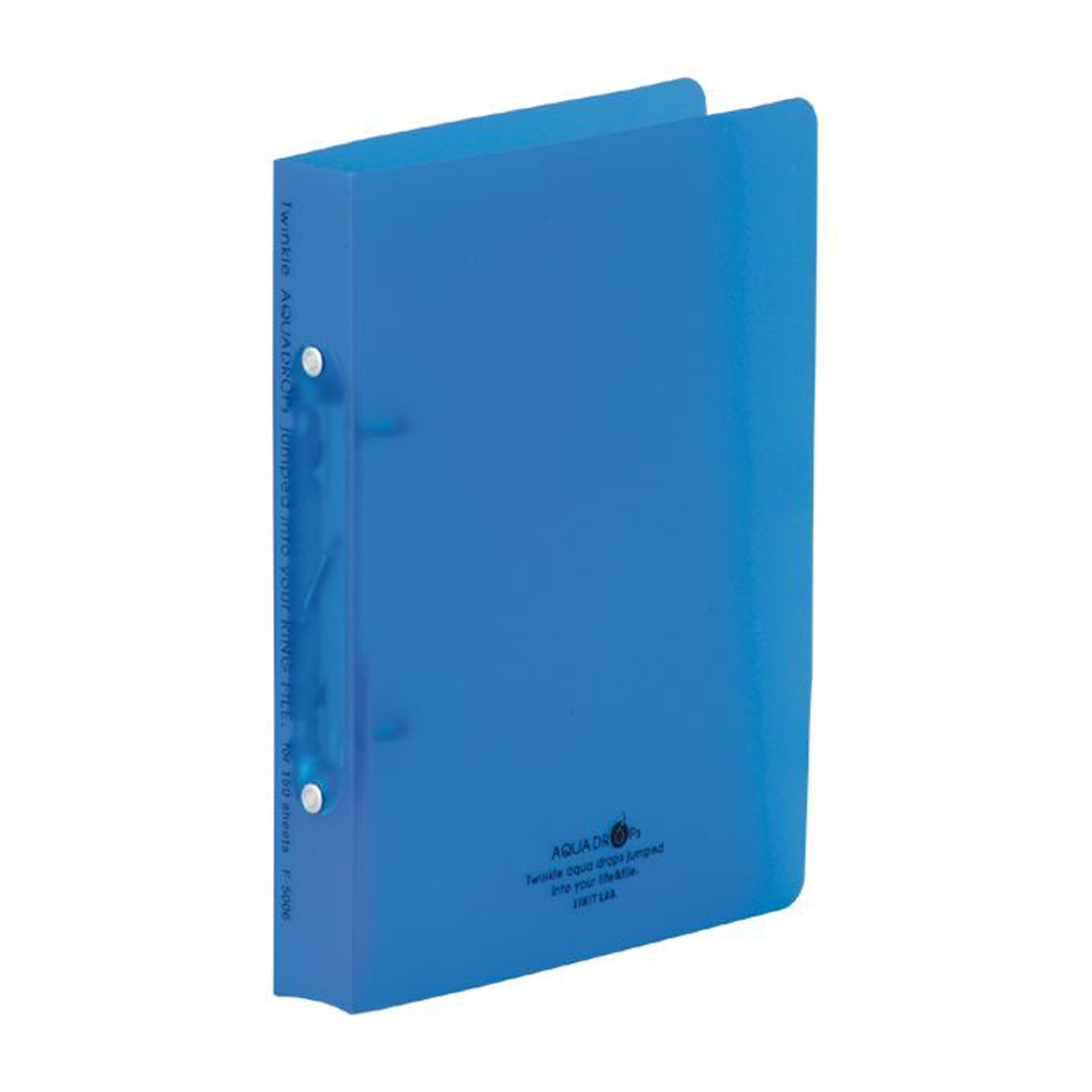 ＡＱＵＡ　ＤＲＯＰｓ　リングファイル＜ツイストリング＞　青