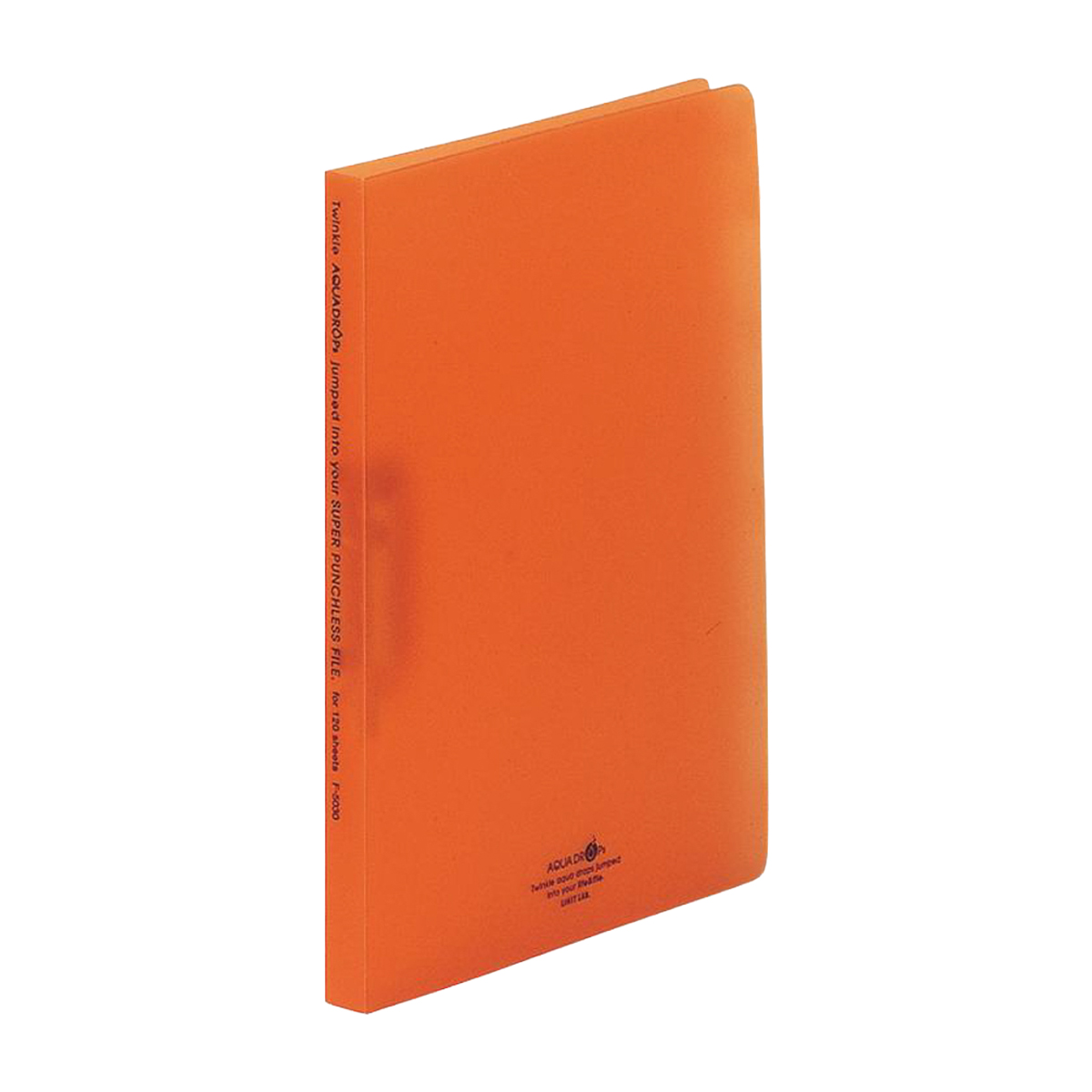 ＡＱＵＡ　ＤＲＯＰｓ　スーパーパンチレスファイル　橙