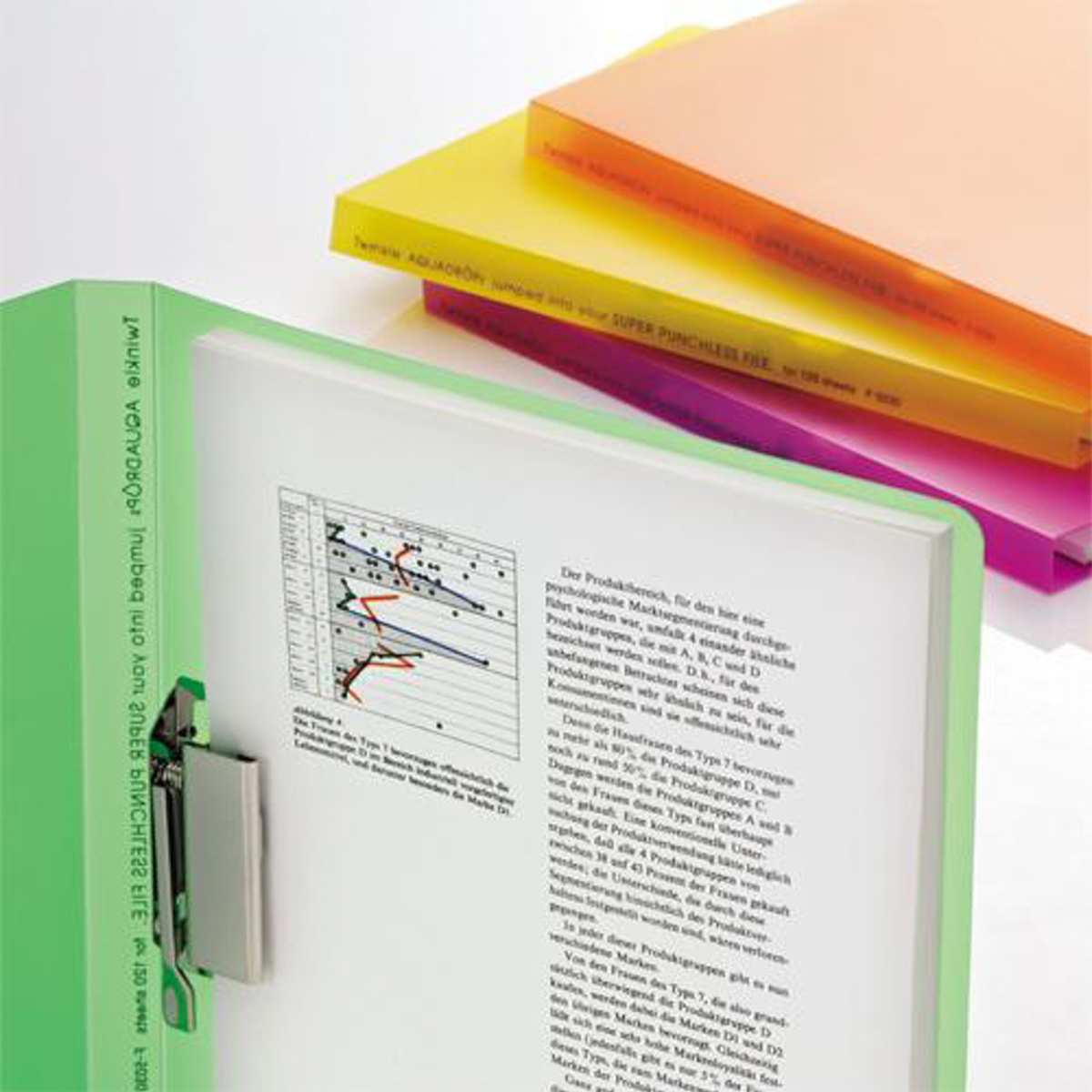 ＡＱＵＡ　ＤＲＯＰｓ　スーパーパンチレスファイル　青