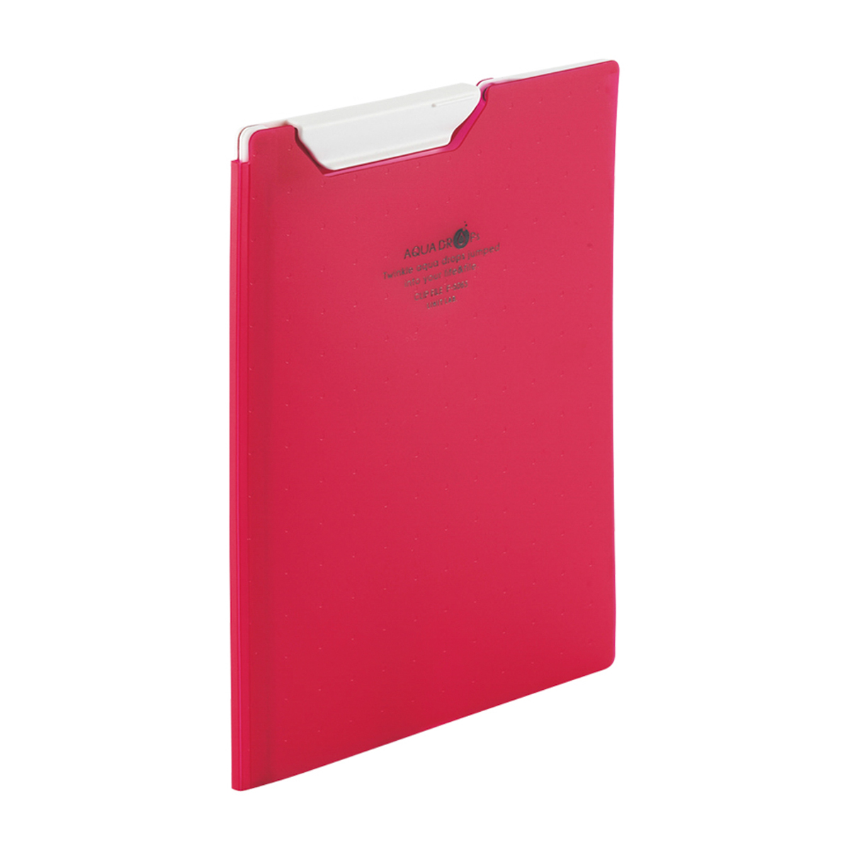 ＡＱＵＡ　ＤＲＯＰｓ　クリップファイル　赤