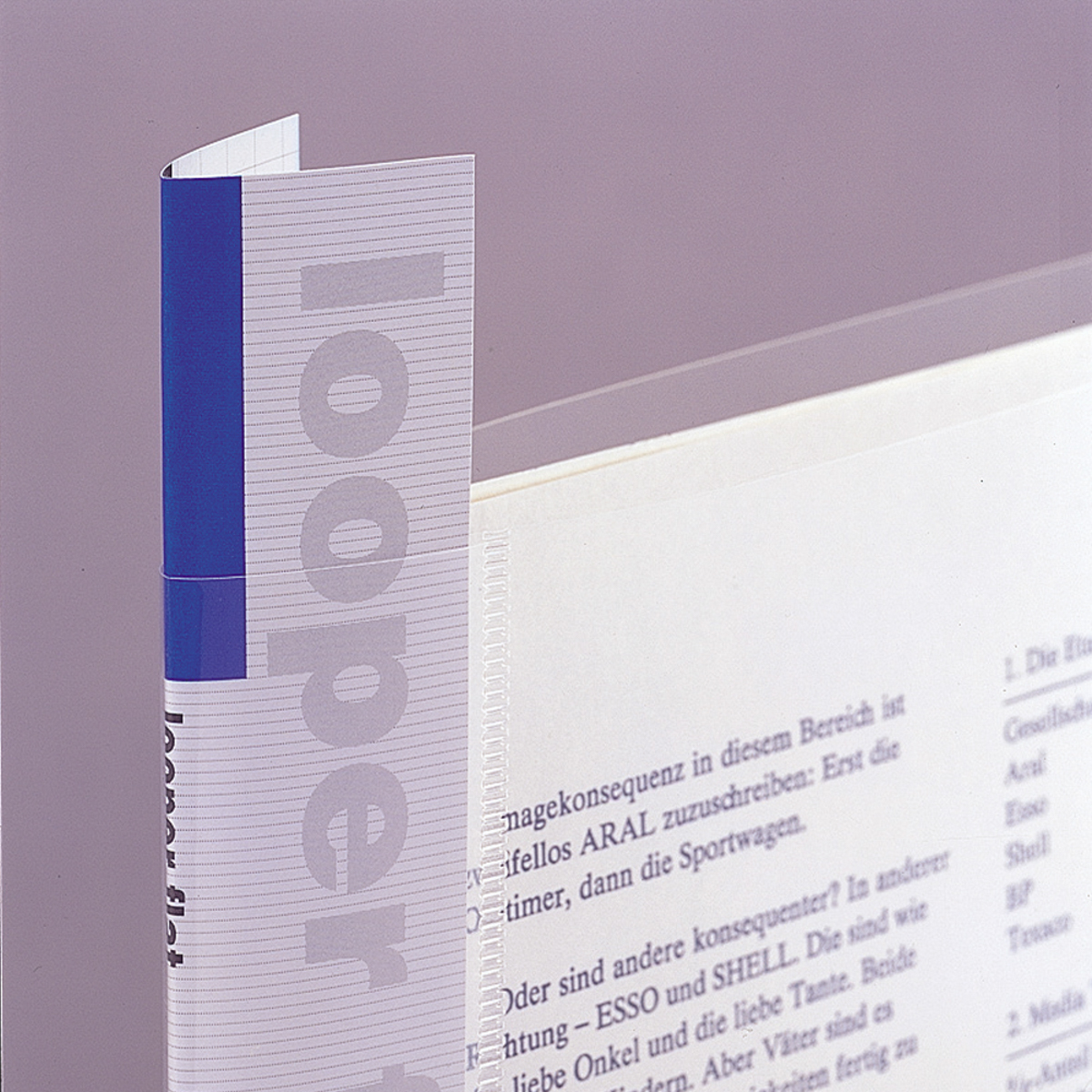 ルーパーフラット　青