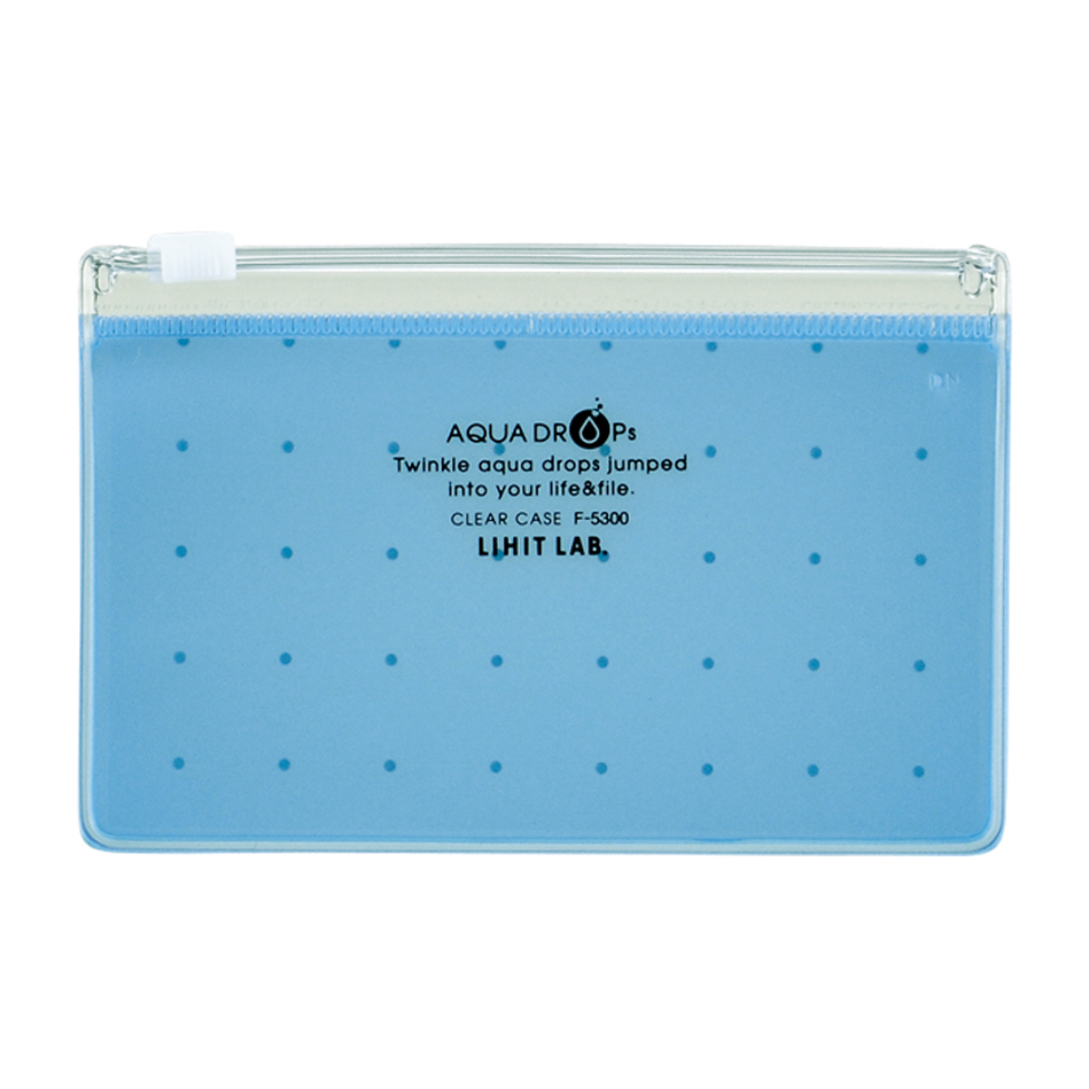 ＡＱＵＡ　ＤＲＯＰｓ　クリヤーケース　青
