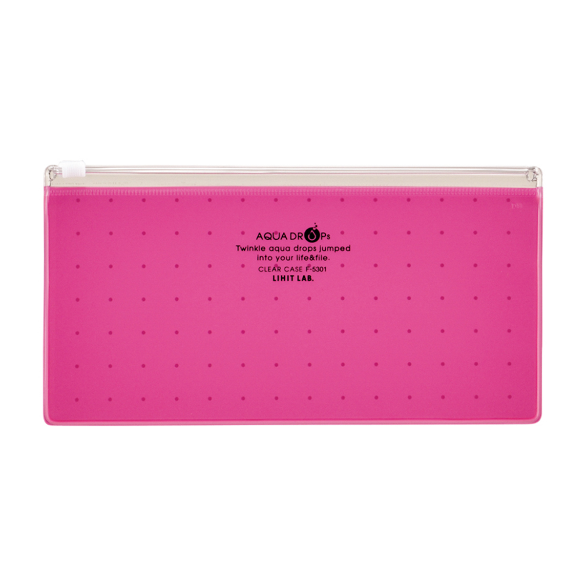 ＡＱＵＡ　ＤＲＯＰｓ　クリヤーケース　赤