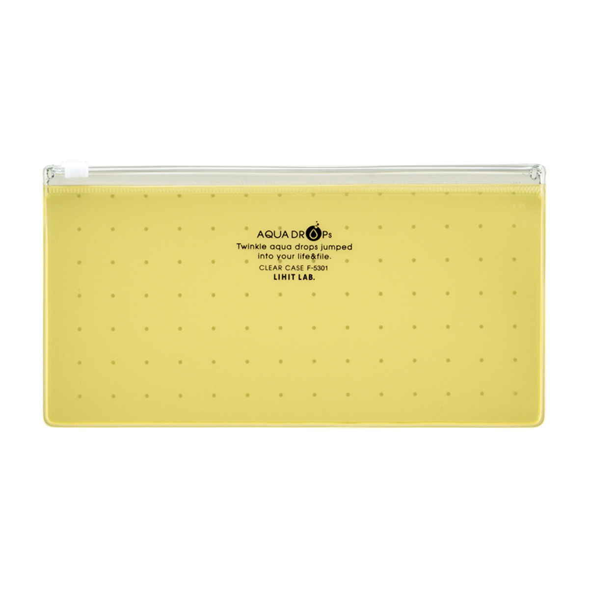 ＡＱＵＡ　ＤＲＯＰｓ　クリヤーケース　黄