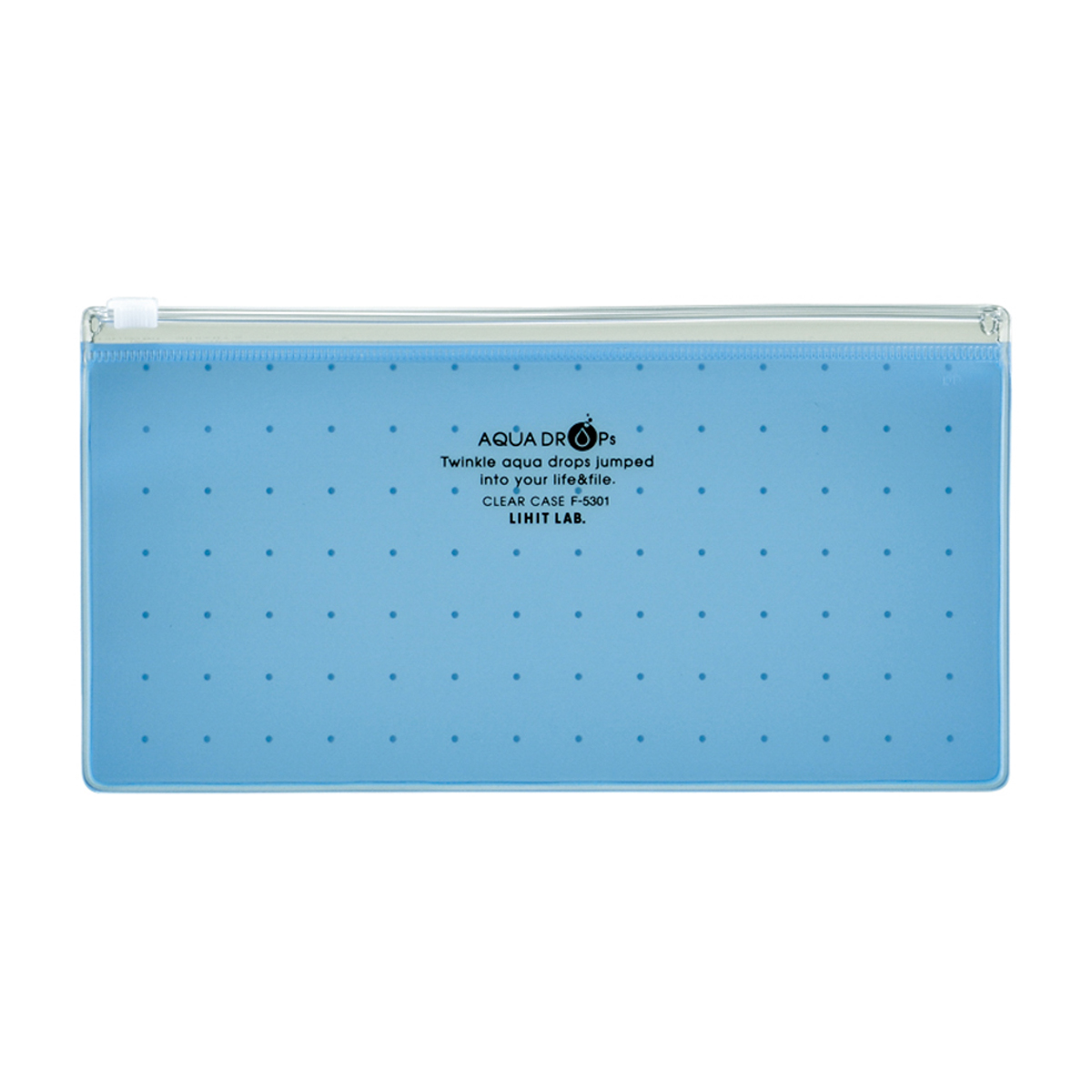 ＡＱＵＡ　ＤＲＯＰｓ　クリヤーケース　青