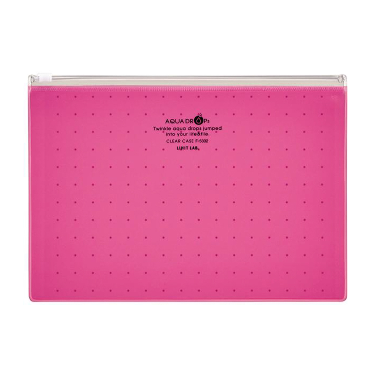 ＡＱＵＡ　ＤＲＯＰｓ　クリヤーケース　赤