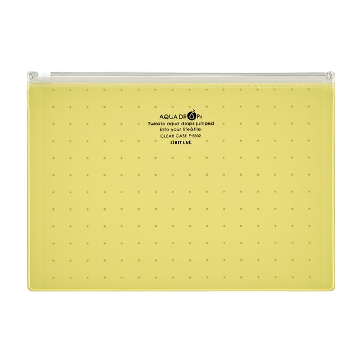 ＡＱＵＡ　ＤＲＯＰｓ　クリヤーケース　黄