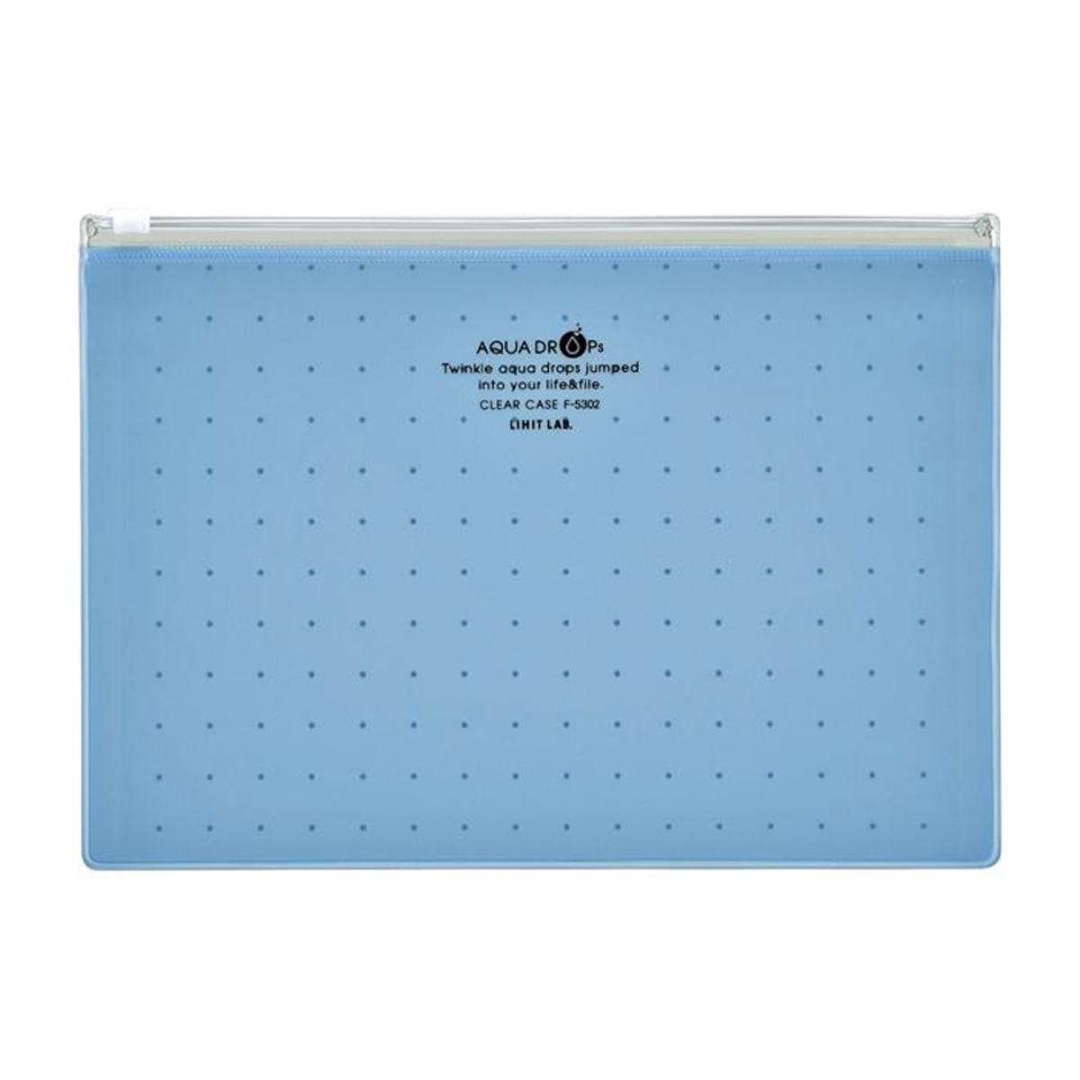 ＡＱＵＡ　ＤＲＯＰｓ　クリヤーケース　青