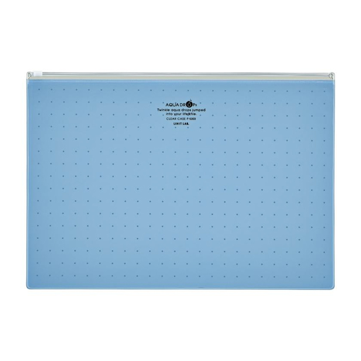 ＡＱＵＡ　ＤＲＯＰｓ　クリヤーケース　青