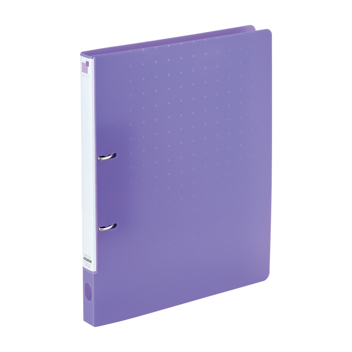 ＣＵＢＥ　ＦＩＺＺ　リングファイル＜ツイストリング　スマートスリム＞　パープル