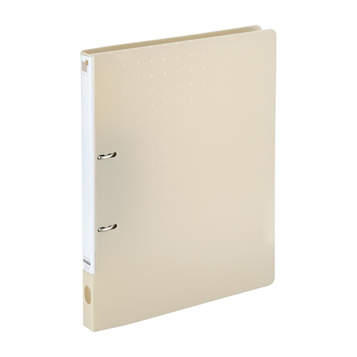 ＣＵＢＥ　ＦＩＺＺ　リングファイル＜ツイストリング　スマートスリム＞　ベージュ