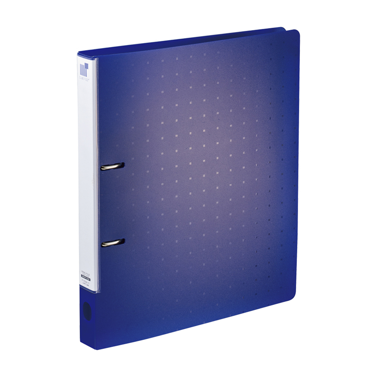 ＣＵＢＥ　ＦＩＺＺ　リングファイル＜ツイストリング　スマートスリム＞　ネイビー