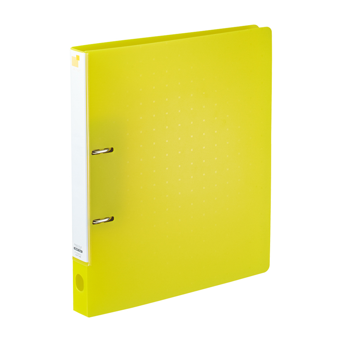 ＣＵＢＥ　ＦＩＺＺ　リングファイル＜ツイストリング　スマートスリム＞　イエロー