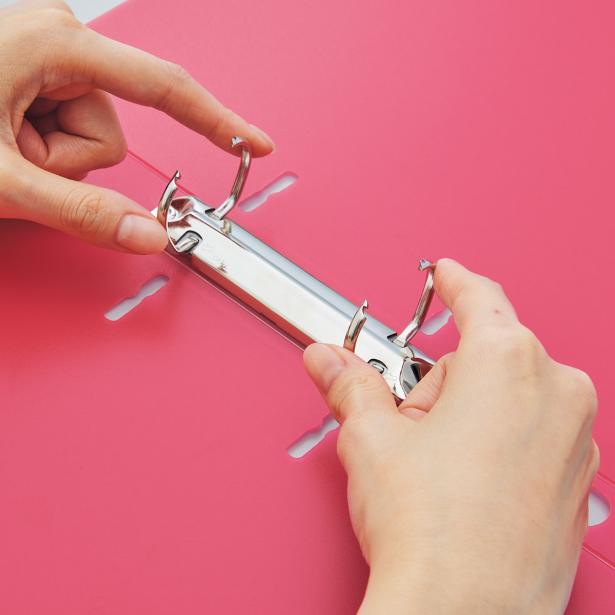 ＣＵＢＥ　ＦＩＺＺ　リングファイル＜ツイストリング　スマートスリム＞　イエロー