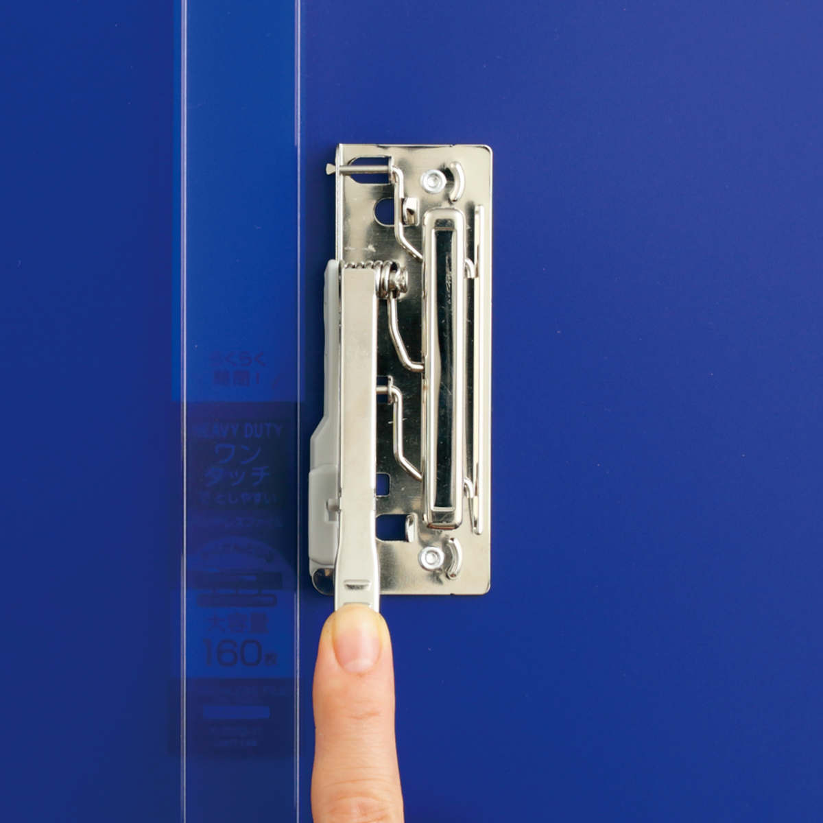 ＣＵＢＥ　ＦＩＺＺ　パンチレスファイルワンタッチ＜ＨＥＡＶＹ　ＤＵＴＹ＞　グリーン