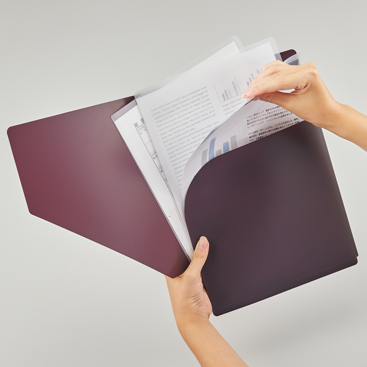 ＳＥＬＦＡＮＡ　ソリッドホルダー＜オープンポケットタイプ＞　ボルドーブラック