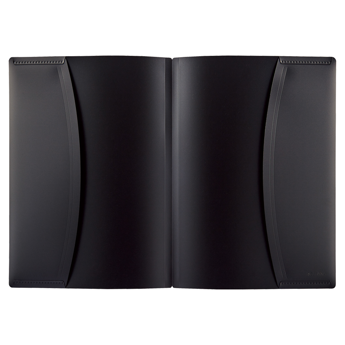 ＳＥＬＦＡＮＡ　ソリッドホルダー＜２ポケットタイプ＞　ピュアブラック