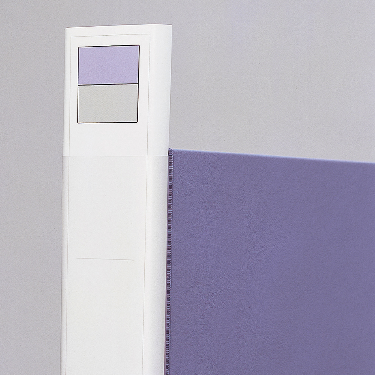 Ｄ型リングファイル　ブルーバイオレット