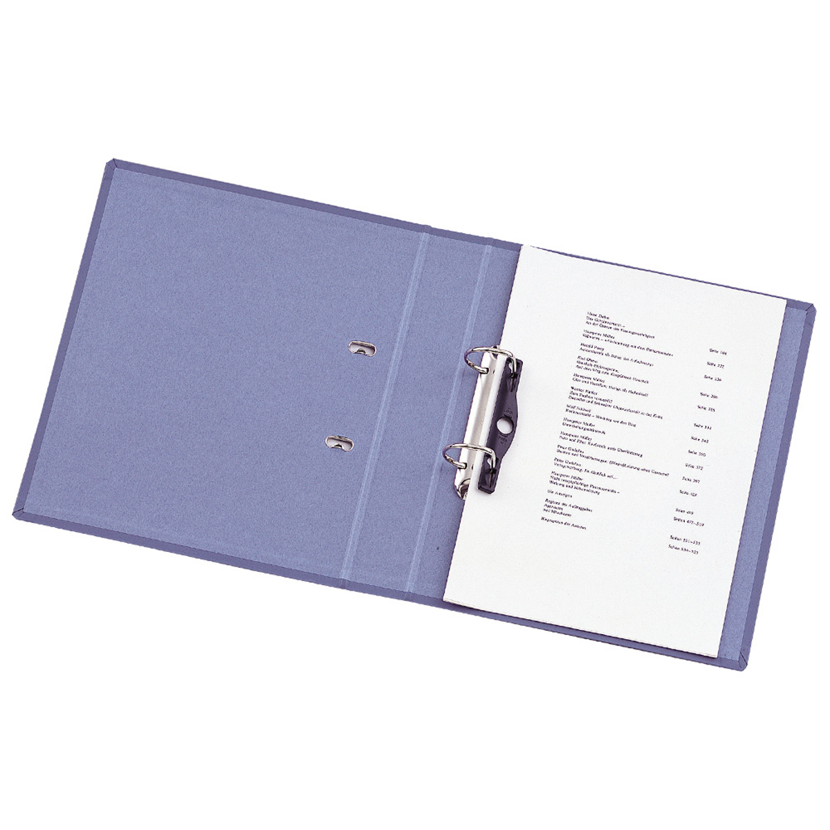 Ｄ型リングファイル　ブルーバイオレット