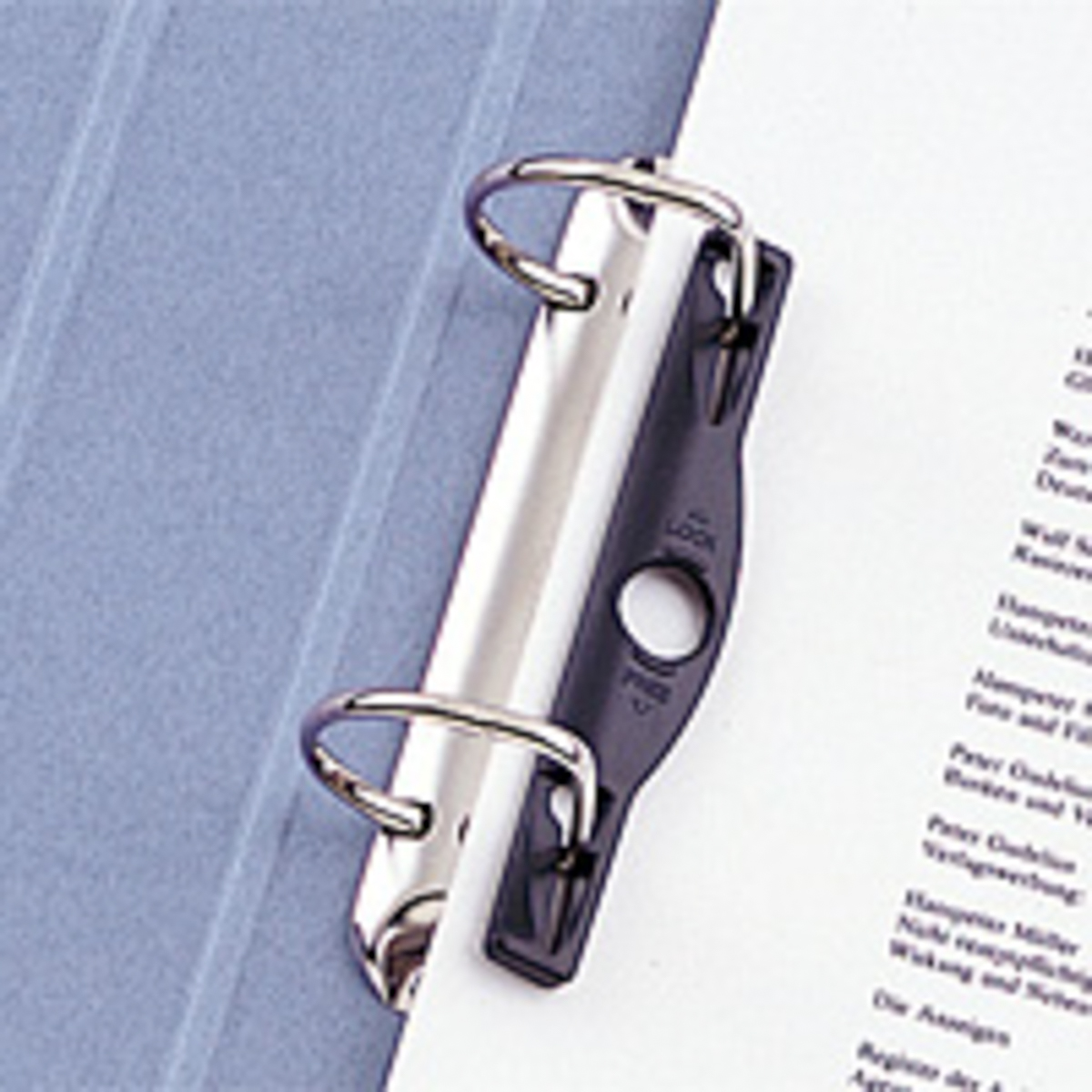 Ｄ型リングファイル　ブルーバイオレット