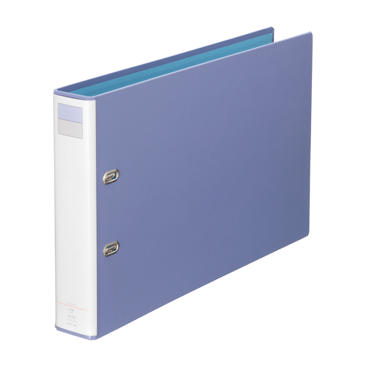 Ｄ型リングファイル　ブルーバイオレット