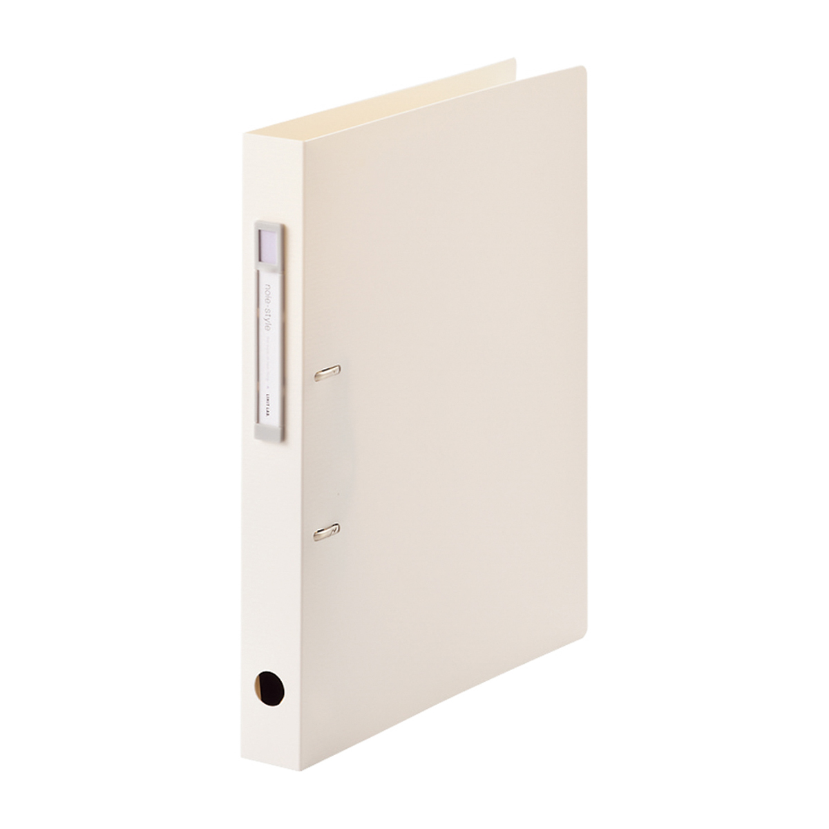 ｎｏｉｅ－ｓｔｙｌｅ　Ｄ型リングファイル＜ツイストリング＞　ホワイト