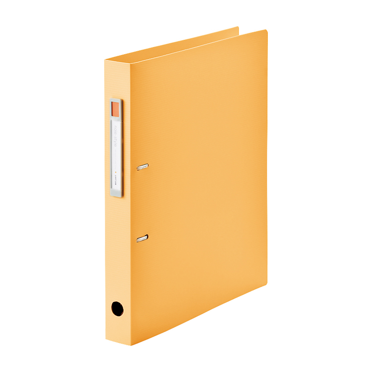 ｎｏｉｅ－ｓｔｙｌｅ　Ｄ型リングファイル＜ツイストリング＞　オレンジ