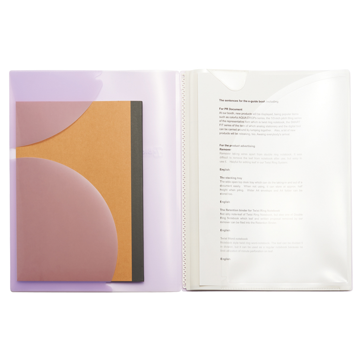 Ｂｌｏｏｍｉｎ　ポケットホルダー８Ｐ　ピュアブルー