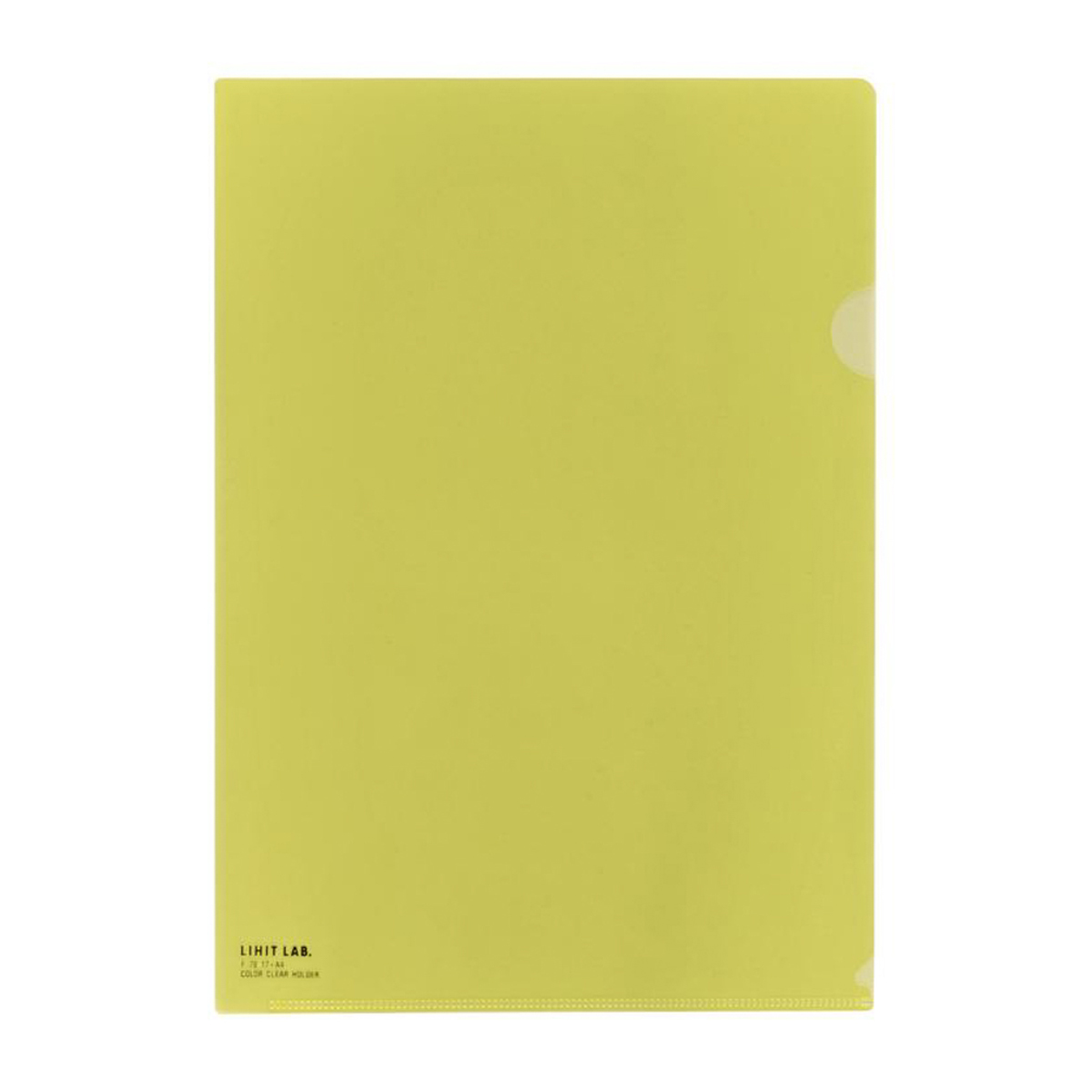 カラークリヤーホルダー　クリスタルイエロー