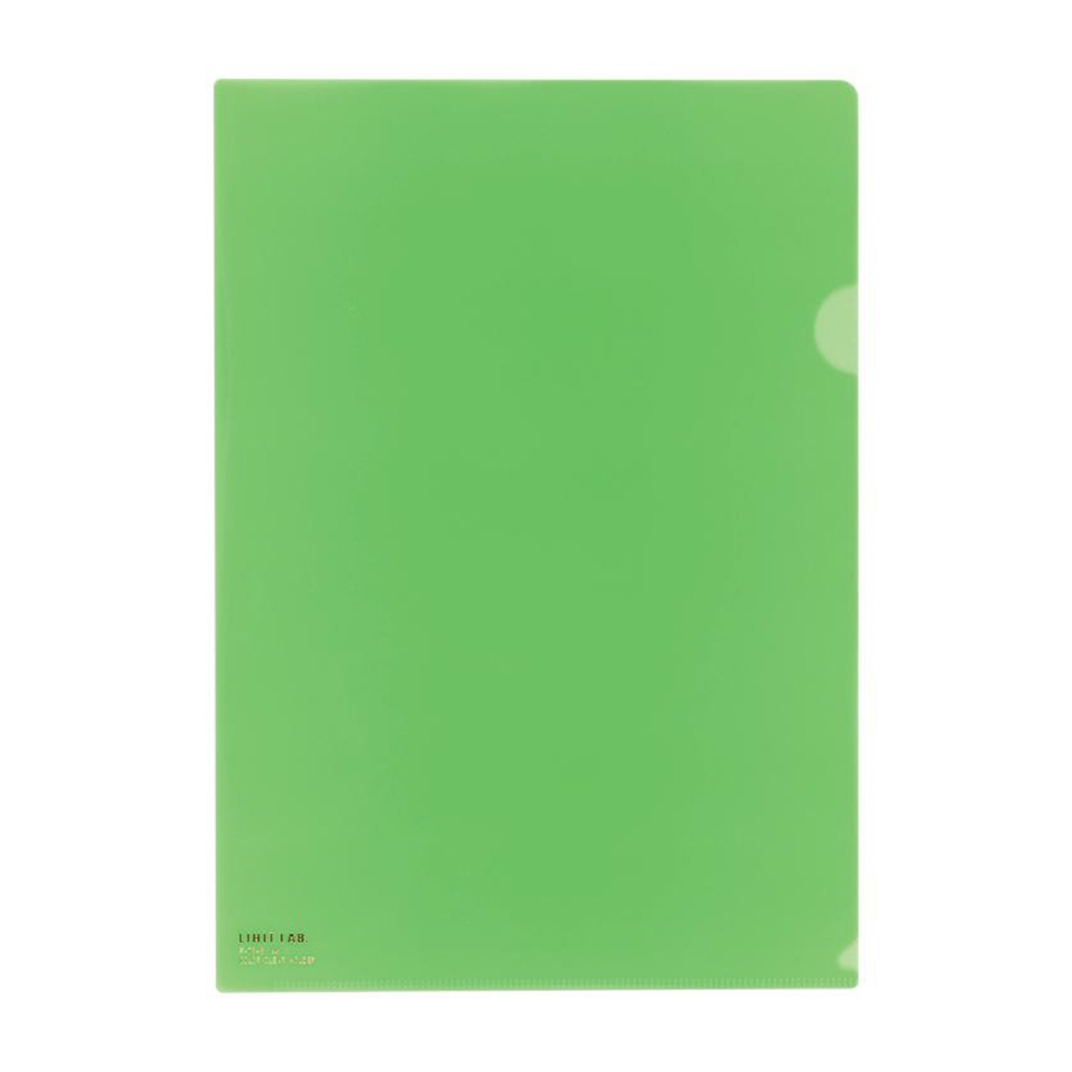 カラークリヤーホルダー　黄緑