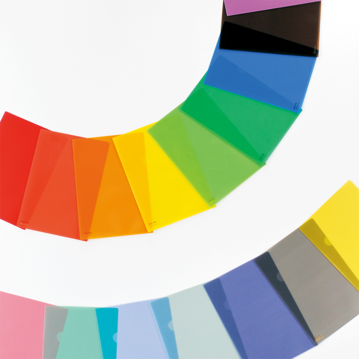 カラークリヤーホルダー　黄緑