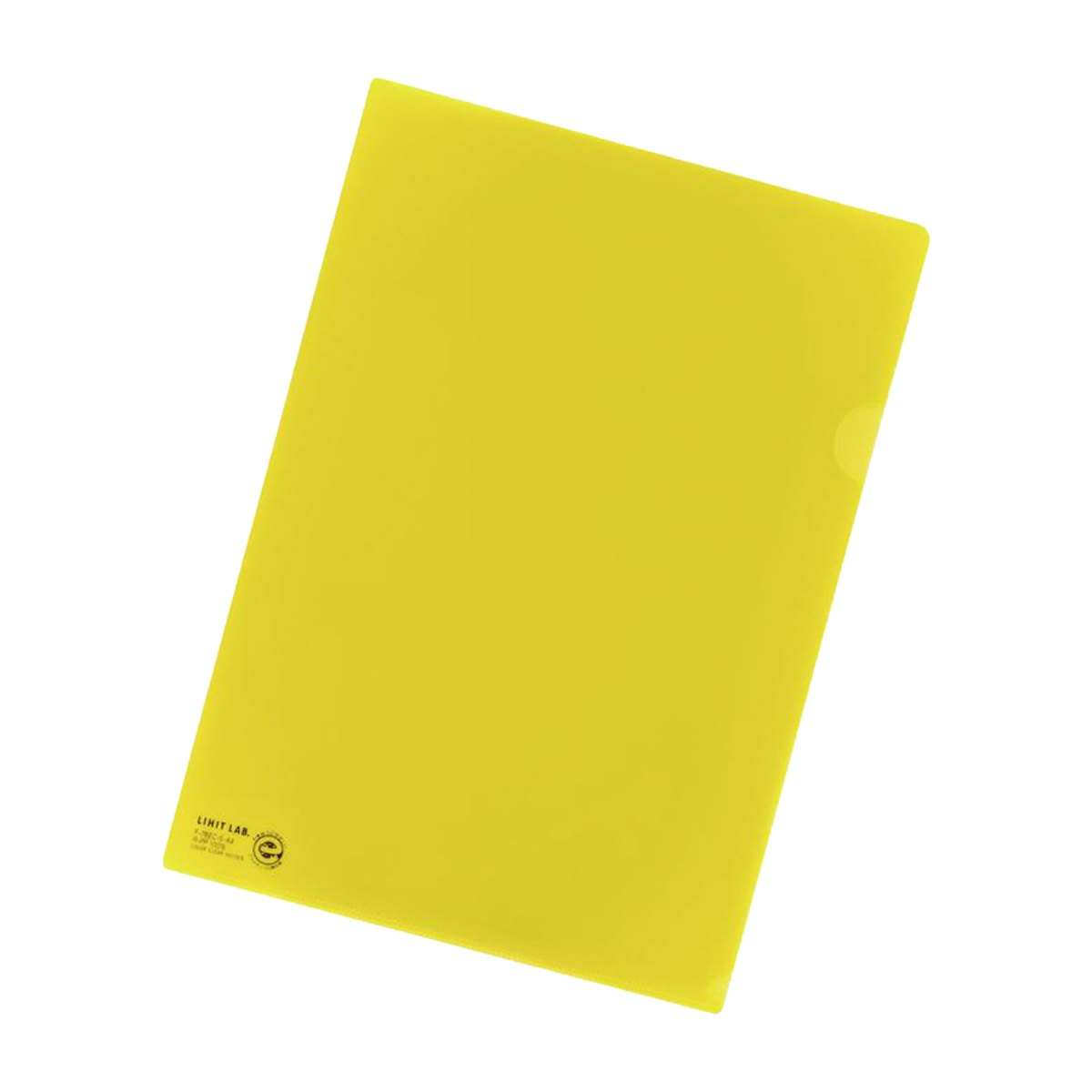 カラークリヤーホルダー　黄