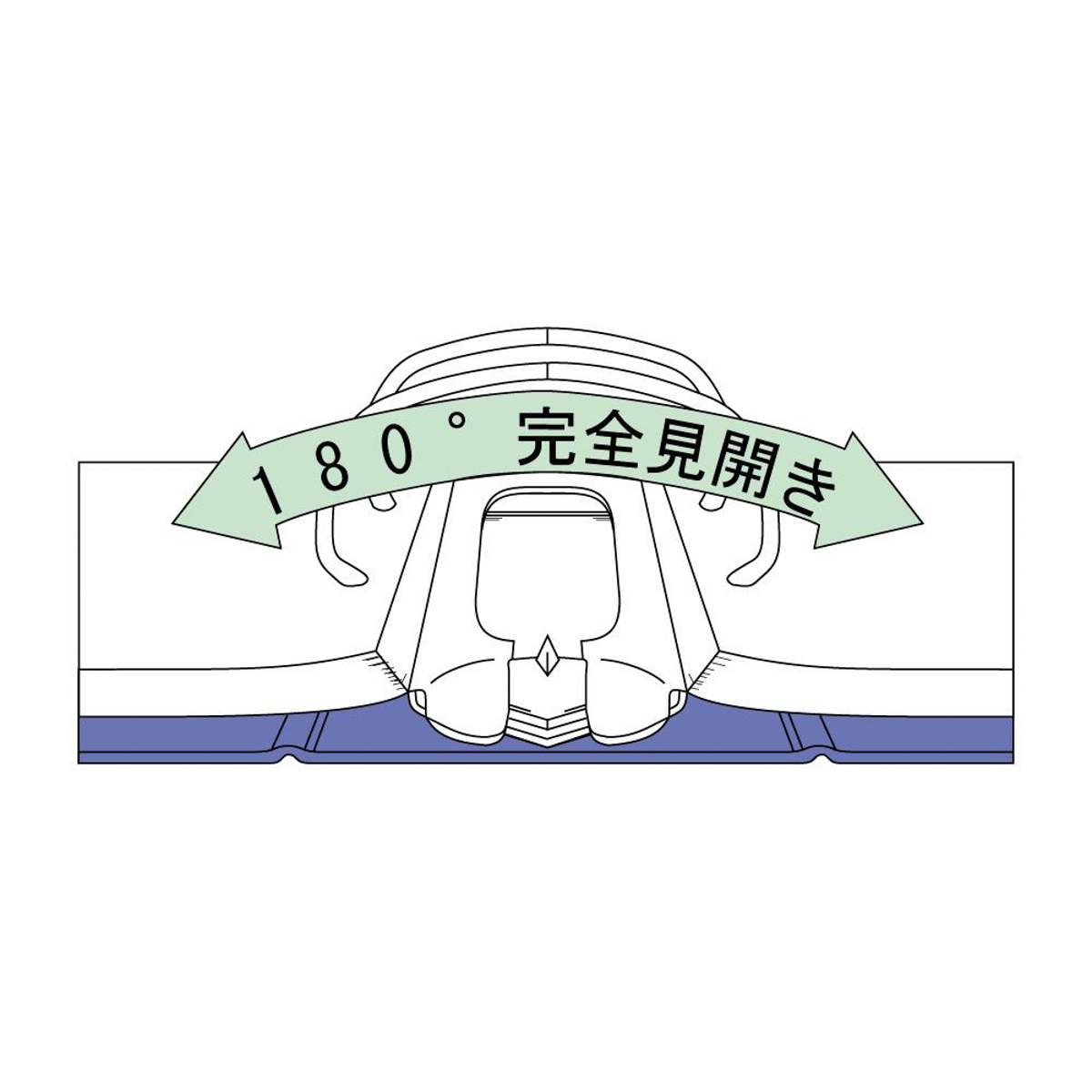 リングファイル＜テコロック式＞　藍