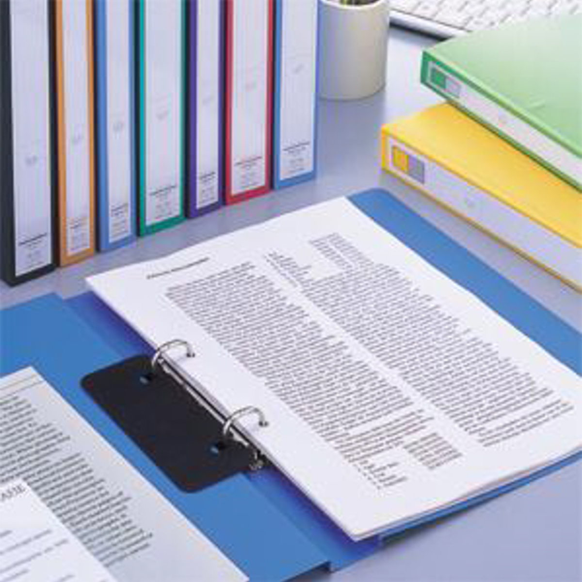 リングファイル＜カドロック＆ツイストリング＞　黒