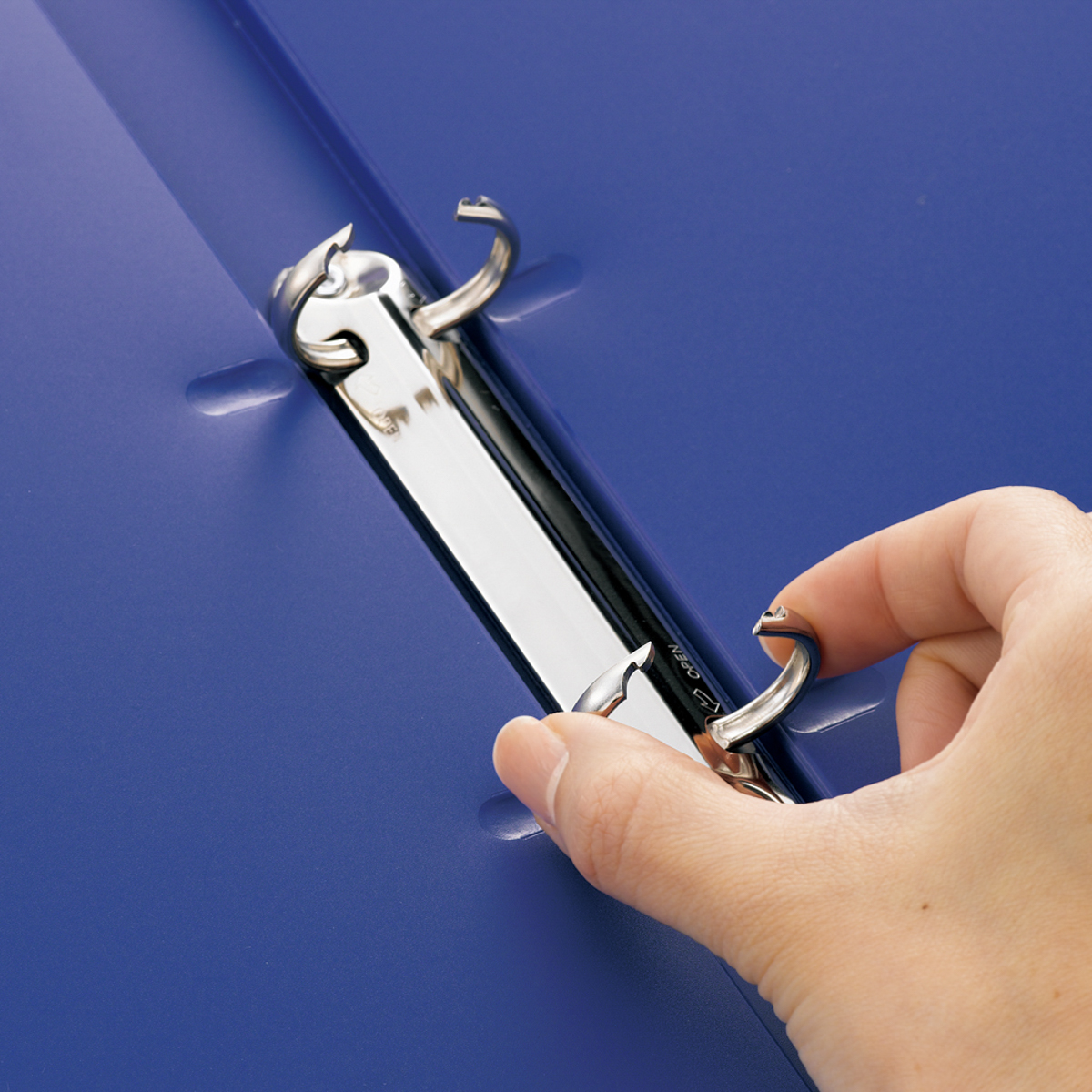 リングファイル＜カドロック＆ツイストリング＞　青