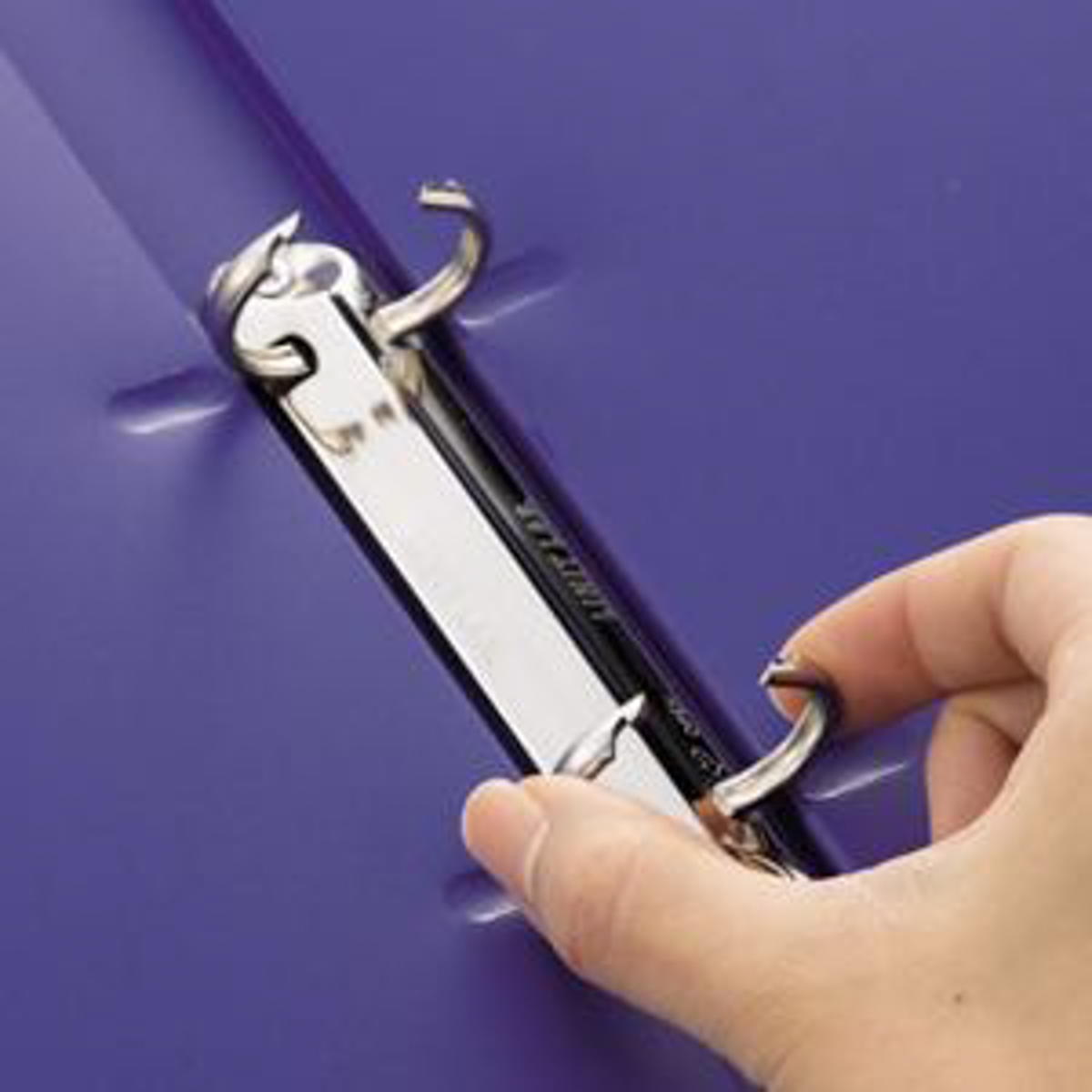 リングファイル＜カドロック＆ツイストリング＞　乳白