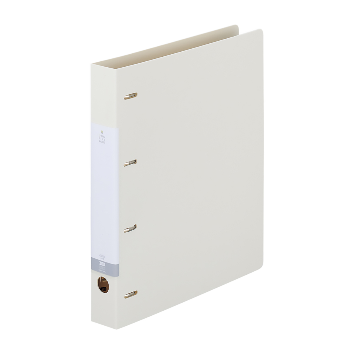 リクエスト　Ｄ型リングファイル　シロ