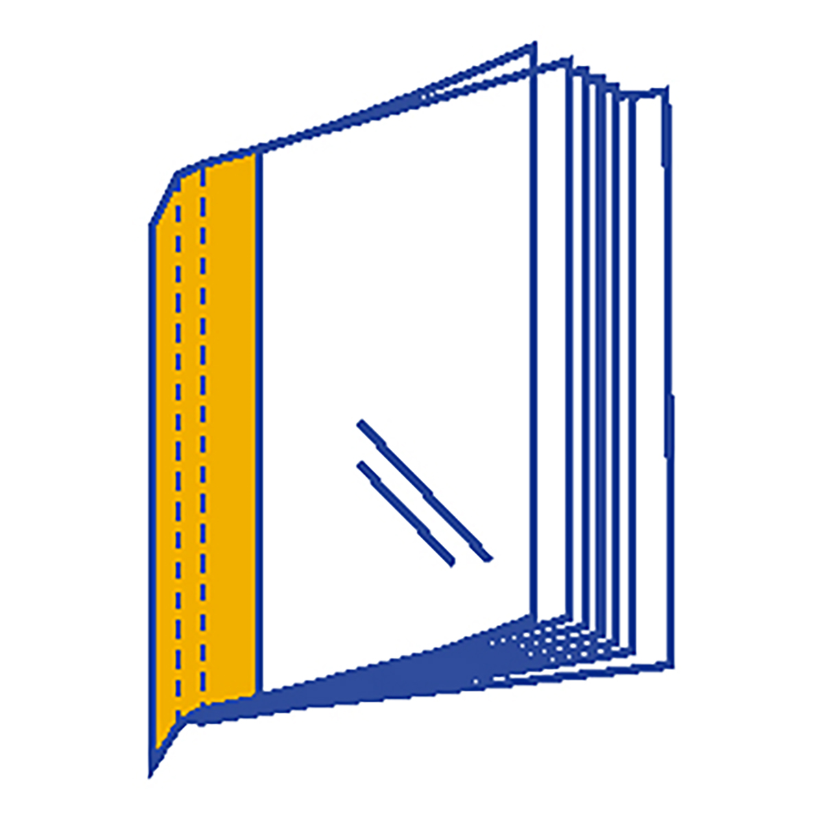 リクエスト　製本ファイル　青