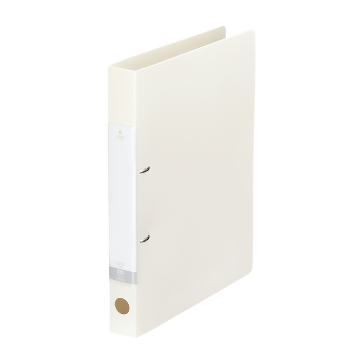 リクエスト　Ｄ型リングファイル　白