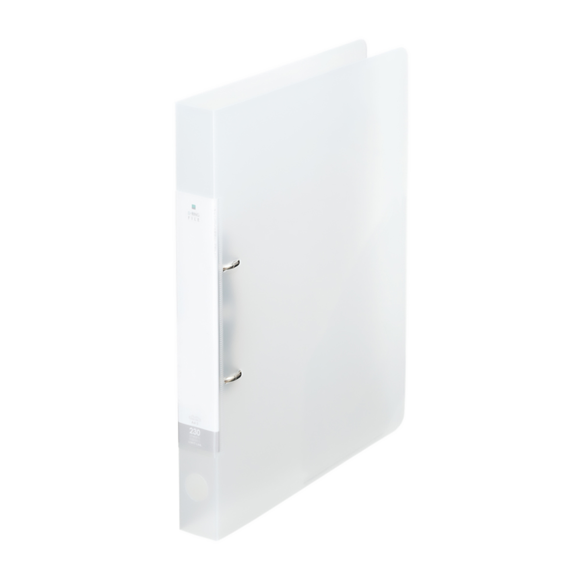 リクエスト　Ｄ型リングファイル　クリヤー